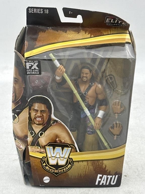 NEW WWE Elite Fatu Action Figure