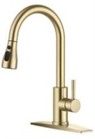 Forious Gold Kitchen Faucets With Pull Down