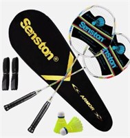 Senston - 2 Player Badminton Racket Set -