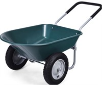 Retail$270 2 Tire Wheelbarrow