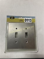 Hampton Bay Ansley 2 Gang Toggle Metal Wall