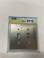 Hampton Bay Ansley 2 Gang Toggle Metal Wall