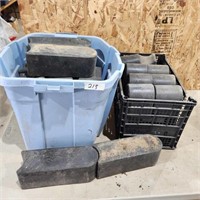 2 boxes of Rubber Garden Edging