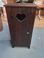 MCM Kitchen Cupboard with Heart 18" Wide x 40"