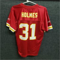 Priest Holmes,Chiefs,Jersey,Reebok,Size M 5-6