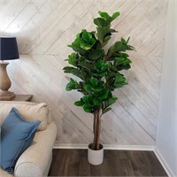 LARGE FAUX FLOOR PLANT