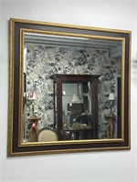 Traditional Style Contemporary Square Wall Mirror