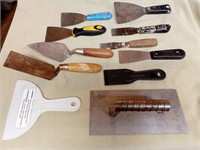 Cement Tools, Putty Knives