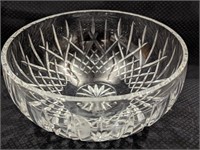 Large Waterford Crystal Serving Bowl 9"W