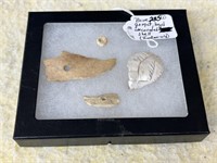 Indian Bone/Shell Items in Box