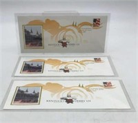 3 New 131st Kentucky Derby Churchill Downs Stamps