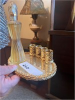 Perfume mirror holder