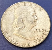 1960 Franklin Half Dollar, Denver Mint