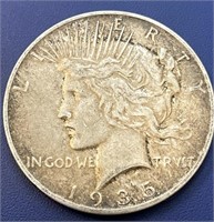 1935 Peace Dollar, San Francisco Mint