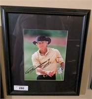 GREG NORMAN SIGNED PHOTO
