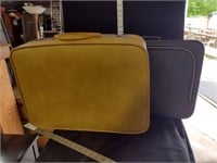 Two Vintage Suitcases Lot