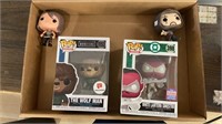 Lot of 2 Boxed Funkos and 2 Loose Funkos
