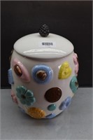 Large Vintage Ceramic Cookie Jar