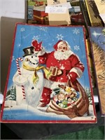 Vintage picture, holiday puzzles, 1954