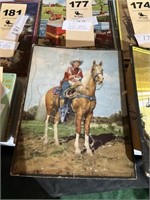Roy Rogers lone ranger picture puzzles