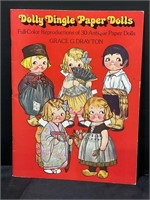 Vintage Dolly Dingle Paper Dolls Book