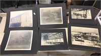 6 different antique photos of different of