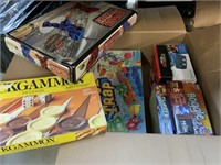 Large box of board games