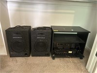 Optimus Stereo, Amp, Two Lg speakers