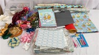 Assorted Gift Wraps/Bags/Candles/Bows/Ribbons