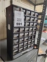 Plastic Parts Cabinet - 41 Drawers