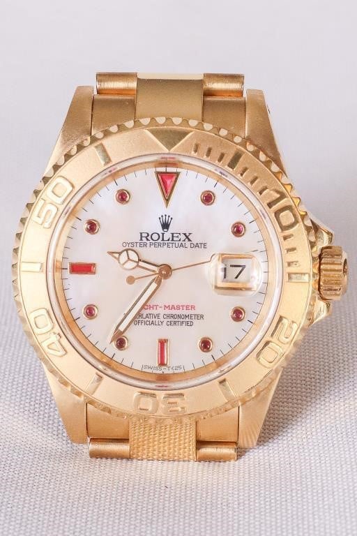 Rolex Oyster Perpetual Date Yacht-Master MOP Ruby | Live and Online ...