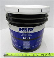 New 4 Gallon Henry 663 Outdoor Carpet Adhesive
