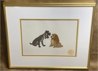 "Lady and the Tramp" Limited Edition Serigraph C