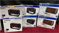 Assorted Timex Alarm Clocks