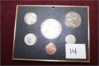 1957 Silver Cdn Dollar & 1967 Canadian Coins