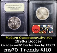 1996-s Olympics Soccer Modern Commem Half Dollar 5