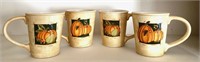 Set of Pumpkin Theme Mugs