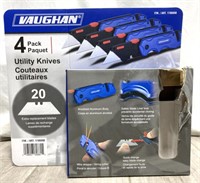Vaughan 4 Pack Utility Knives
