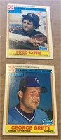 2 - 1984 Ralston Purina Baseball  - Brett / Lynn