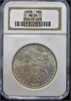 1888 SILVER MORGAN DOLLAR NGC MS64