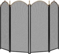 VIVOHOME 4 Panel 51.5 X 32 Inch Fireplace Screen