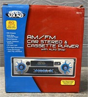 Mega Sound AM/FM Cassette Car Player - Open Box