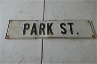 Heavy Metal Park Street Sign