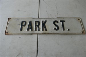 Heavy Metal Park Street Sign