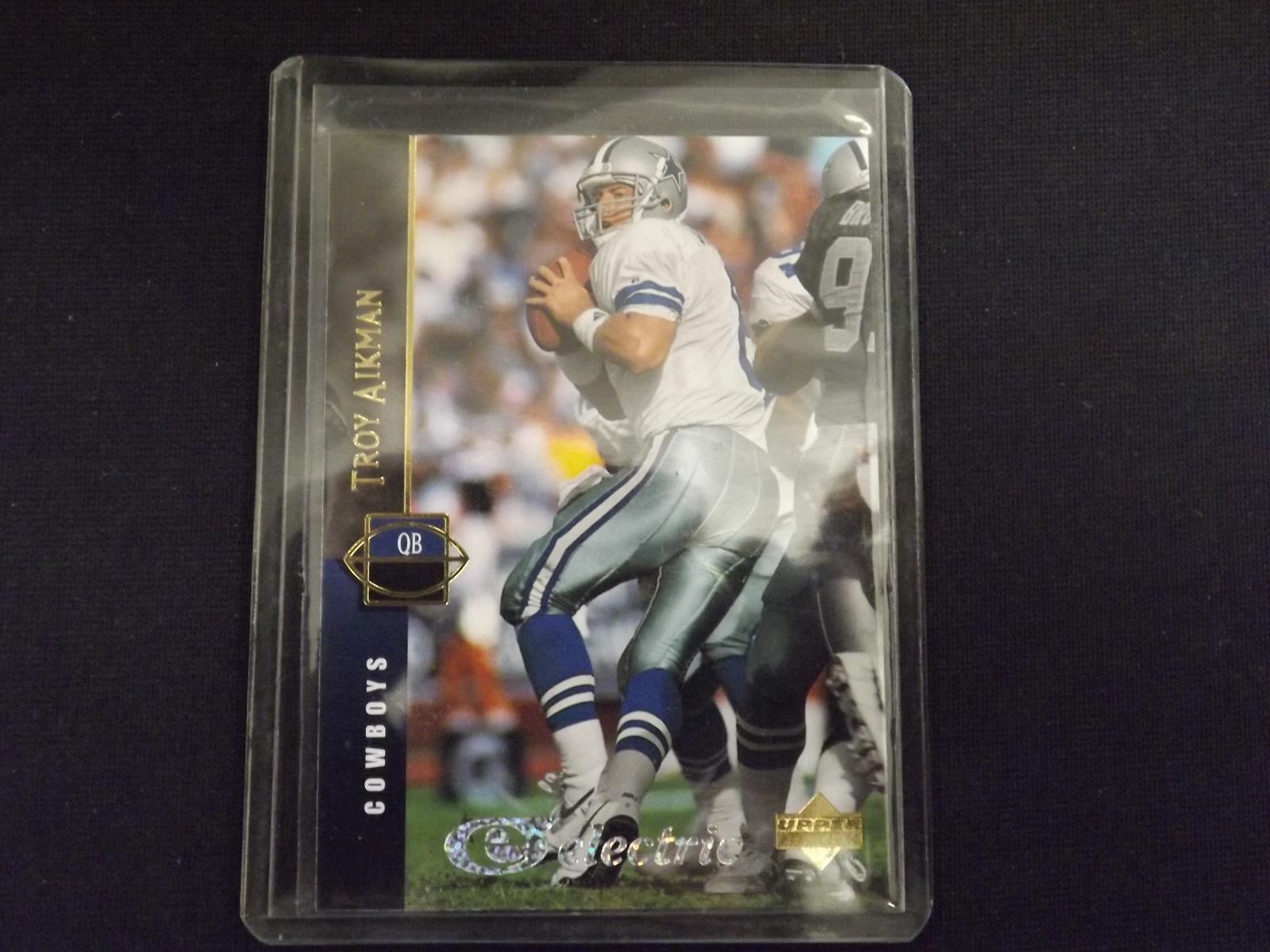 1994 UD TROY AIKMAN ELECTRIC SILVER SP