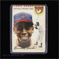 1954 Topps #98 Ernie Banks MLB Rookie Card