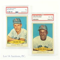 1954 Red Heart Minnie Minoso & Nellie Fox (PSA)