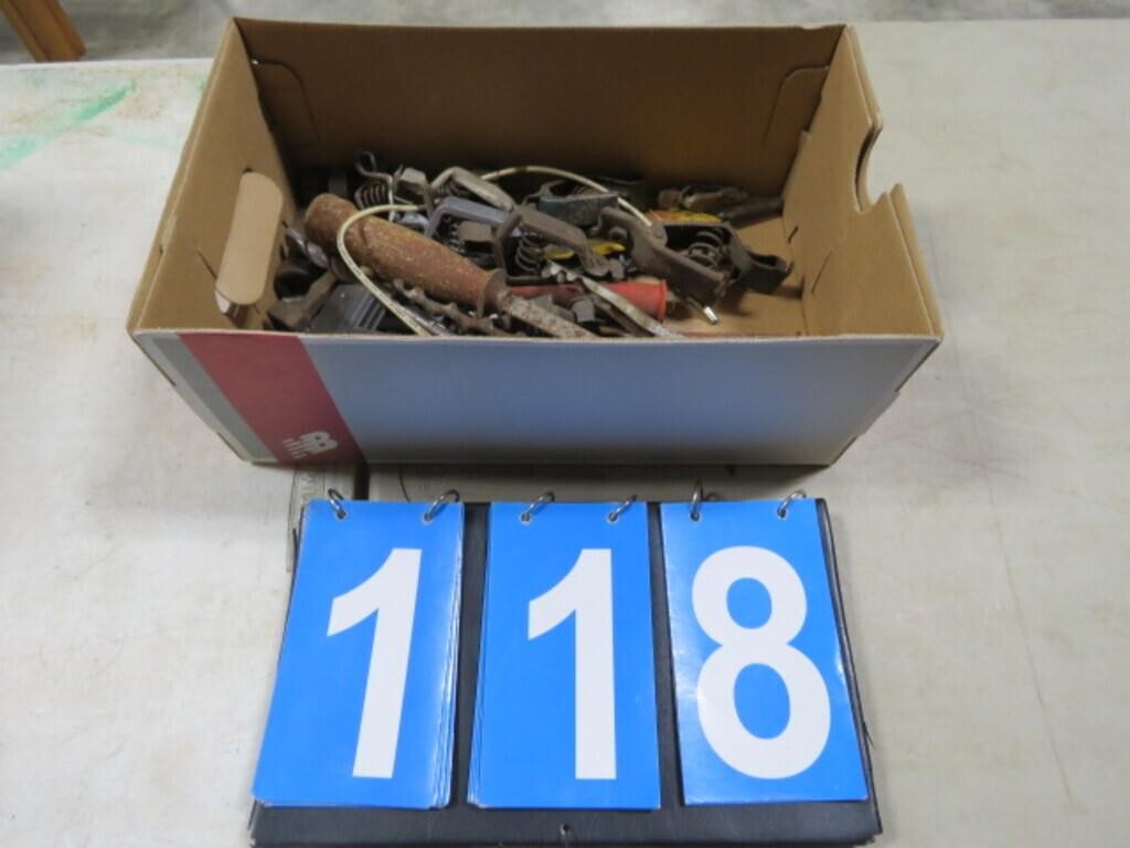 BOX OF ASSORTED TOOLS