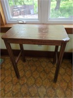 Vintage Small Wood Table