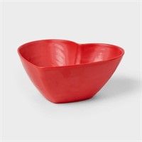 24oz Valentine's Heart Salad Bowl - Threshold(2)